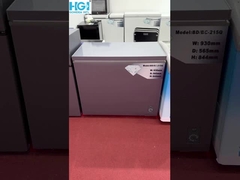 HGI Dùng đông lạnh nhanh 200L Tủ đông ngực Cửa mở nhỏ Tủ đông nhỏ