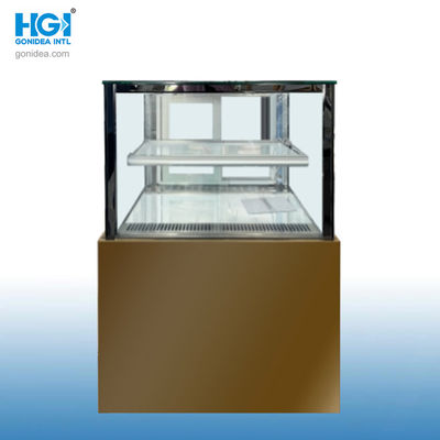 Mini tùy chỉnh cửa kính màn hình máy lạnh tủ tủ bánh trưng bày Hcs-08f