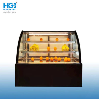 1.8m thương mại bánh trưng bày kính làm mát bánh nướng trưng bày tủ trưng bày Hcs-18
