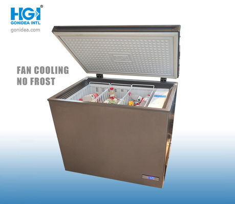 Máy làm mát bằng quạt 230 lít Không đóng băng Tủ đông lạnh ngăn đá