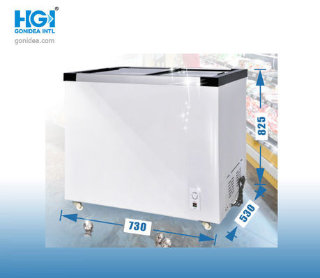 168 lít Cửa đôi trên cùng Ngăn đông lạnh sâu Tủ đông lồng ngực