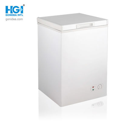 R600a Tủ lạnh sâu một cửa mở trên cùng Kích thước nhỏ Máy nén 108 lít QD65Y