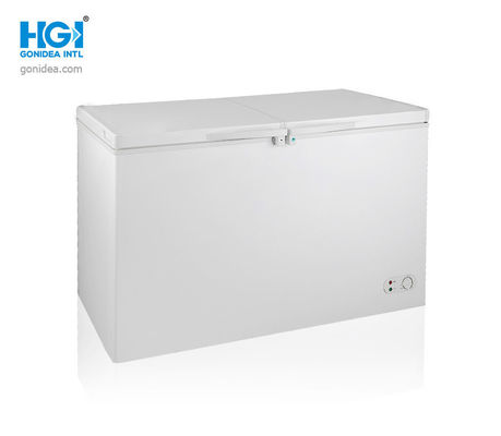 Tủ đông thương mại Đứng lên đôi Cửa ngăn lạnh sâu 352L
