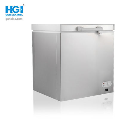 Làm lạnh nhanh Tủ đông năng lượng mặt trời 150L Rương 37,5kg R134a tiết kiệm năng lượng