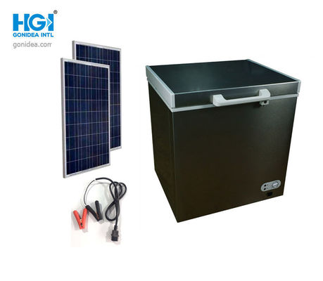 5.3 Tủ đông năng lượng mặt trời Cu Ft Tủ lạnh sâu ngoài trời 1C đến 10C Công suất lớn