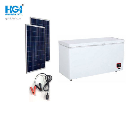Một cửa CB Tủ đông lạnh sâu cung cấp năng lượng mặt trời DC 12V 350 Ltr 12,3 Cf