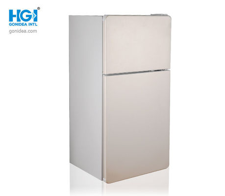 50Hz 70L Bạc Tủ đông mini gắn trên cùng Kháng khuẩn Tủ lạnh 2,5 Feet khối