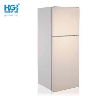 Vàng trắng 50Hz AC220V 90 lít Tủ lạnh mini Sử dụng tại nhà Bộ điều nhiệt cơ học