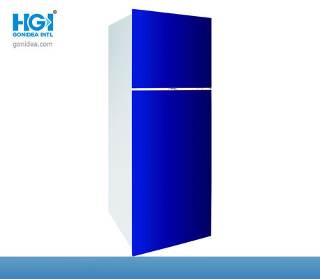 HGI Trực tiếp Làm mát Tủ lạnh Đôi Cửa Tủ lạnh 14.5 Tủ đông Chân khối Bằng tay Rã đông