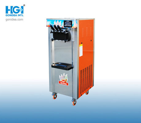 HGI 50Hz 2.8KW Máy làm kem thương mại Ba xử lý cho sữa chua đông lạnh