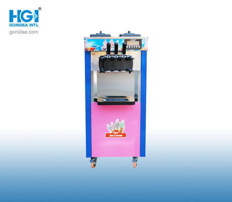 Nhà hàng 2300W Máy làm kem chuyên nghiệp 25L / H Không rung