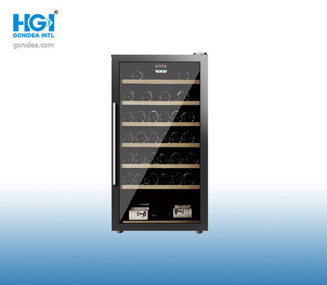 Một khu vực cửa kính Tủ làm mát rượu bằng điện Tủ trưng bày 190L