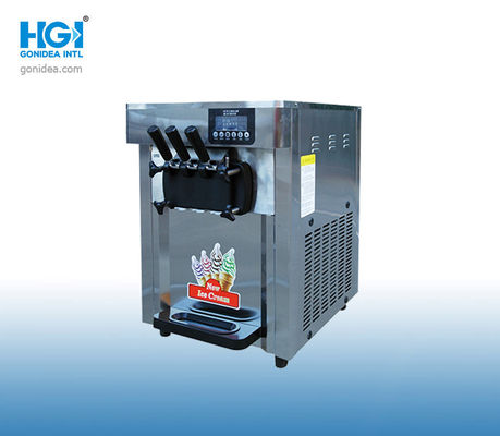 Máy làm kem thương mại phục vụ mềm hàng đầu 2300W