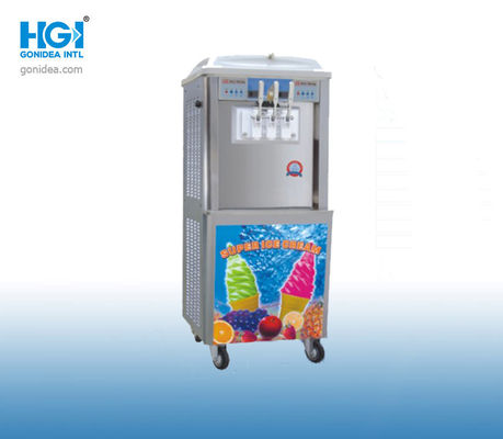 Máy làm kem mềm làm mát bằng không khí 16-18Kg / H